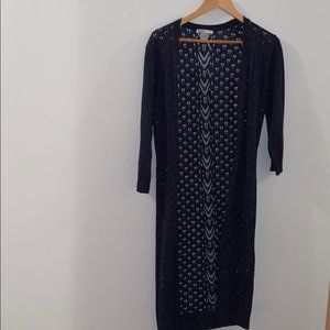 KIKIT long dusty cardigan sweater